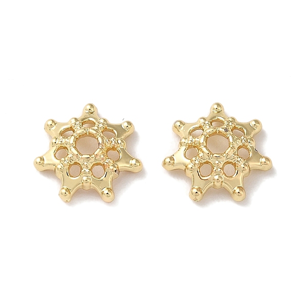 PandaHall Brass Bead Caps, Long-Lasting Plated, Lead Free & Cadmium Free, Flower, Real 18K Gold Plated, 9x9x3mm, Hole: 1.8mm Brass
PandaHall Brass Bead Caps, Long-Lasting Plated, Lead Free & Cadmium Free, Flower, Real 18K Gold Plated, 9x9x3mm, Hole: 1.8mm Brass