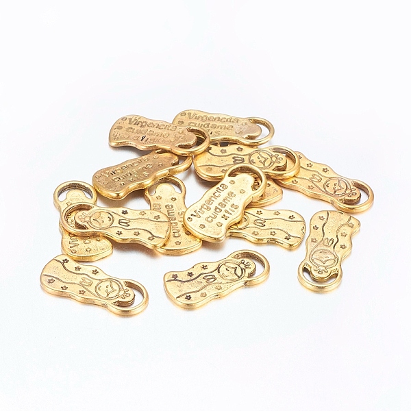PandaHall Tibetan Style Pendants, Alloy, Lead Free and Cadmium Free, Girl, Antique Golden Color, Size: about 22.5mm long, 10mm wide, 2mm...
PandaHall Tibetan Style Pendants, Alloy, Lead Free and Cadmium Free, Girl, Antique Golden Color, Size: about 22.5mm long, 10mm wide, 2mm...