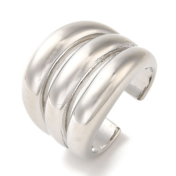 PandaHall Rack Plating Brass Cuff Rings, Long-Lasting Plated, Lead Free & Cadmium Free, Platinum, Adjustable Brass Others
PandaHall Rack Plating Brass Cuff Rings, Long-Lasting Plated, Lead Free & Cadmium Free, Platinum, Adjustable Brass Others