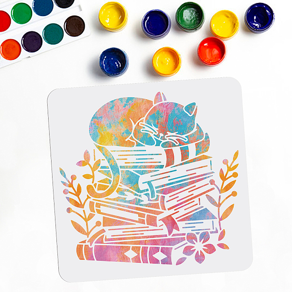 PandaHall MAYJOYDIY Cat Book Stencils Sleeping Cat Drawing Painting Stencils Book Flower Grass Pattern Reusable Flexible Template...
PandaHall MAYJOYDIY Cat Book Stencils Sleeping Cat Drawing Painting Stencils Book Flower Grass Pattern Reusable Flexible Template...