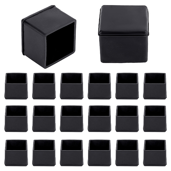 PandaHall Gorgecraft 20Pcs PVC Chair Leg Floor Protectors, Chair Leg Cover, Square, Black, 28.5x28.5x23mm, Inner Diameter:25x25mm Plastic...
PandaHall Gorgecraft 20Pcs PVC Chair Leg Floor Protectors, Chair Leg Cover, Square, Black, 28.5x28.5x23mm, Inner Diameter:25x25mm Plastic...