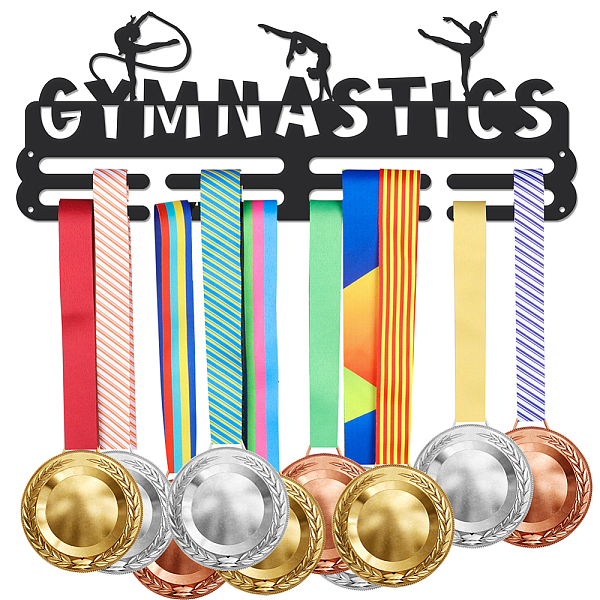PandaHall Iron Medal Hanger Holder Display Wall Rack, 3-Line, with Screws, Black, Gymnastics, 400x150mm Iron Sports Black
PandaHall Iron Medal Hanger Holder Display Wall Rack, 3-Line, with Screws, Black, Gymnastics, 400x150mm Iron Sports Black