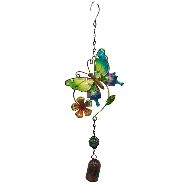 PandaHall Butterfly Iron Pendant Decorations, Wind Chime, for Garden Hanging Decorations, Gold, 410mm Iron Butterfly Gold
PandaHall Butterfly Iron Pendant Decorations, Wind Chime, for Garden Hanging Decorations, Gold, 410mm Iron Butterfly Gold