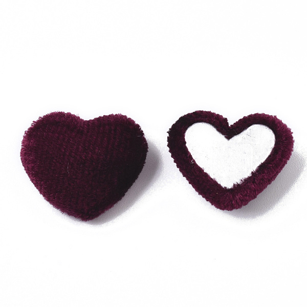 PandaHall Velvet Cloth Fabric Covered Cabochons, with Aluminum Bottom, Heart, Coconut Brown, 14~15x16~17x6~7mm Velvet Heart Brown
PandaHall Velvet Cloth Fabric Covered Cabochons, with Aluminum Bottom, Heart, Coconut Brown, 14~15x16~17x6~7mm Velvet Heart Brown