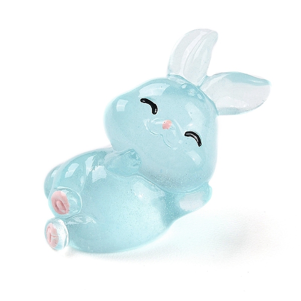 PandaHall Luminous Resin Rabbit Ornament, Glow in The Dark, Micro Landscape Garden Decoration, Light Blue, 23x37x17mm Resin Rabbit
PandaHall Luminous Resin Rabbit Ornament, Glow in The Dark, Micro Landscape Garden Decoration, Light Blue, 23x37x17mm Resin Rabbit