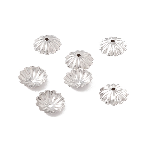 PandaHall 304 Stainless Steel Bead Caps, Multi-Petal, Flower, Stainless Steel Color, 10x2.5mm, Hole: 1.2mm 304 Stainless Steel
PandaHall 304 Stainless Steel Bead Caps, Multi-Petal, Flower, Stainless Steel Color, 10x2.5mm, Hole: 1.2mm 304 Stainless Steel