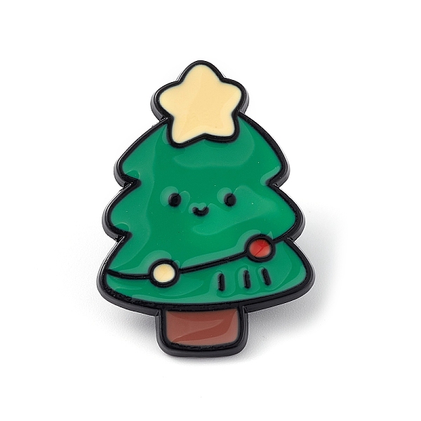 PandaHall Christmas Theme Emanel Pin, Electrophoresis Black Alloy Brooch for Backpack Clothes, Christmas Tree Pattern, 29x20.5x1.5mm...
PandaHall Christmas Theme Emanel Pin, Electrophoresis Black Alloy Brooch for Backpack Clothes, Christmas Tree Pattern, 29x20.5x1.5mm...