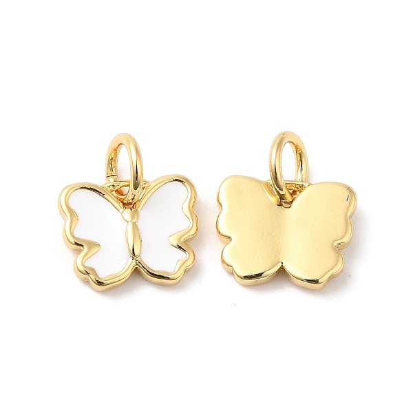PandaHall Brass Enamel Charms, with Jump Ring, Butterfly Charms, Real 16K Gold Plated, 7.5x9x2mm, Hole: 3.5mm Brass+Enamel Butterfly
PandaHall Brass Enamel Charms, with Jump Ring, Butterfly Charms, Real 16K Gold Plated, 7.5x9x2mm, Hole: 3.5mm Brass+Enamel Butterfly