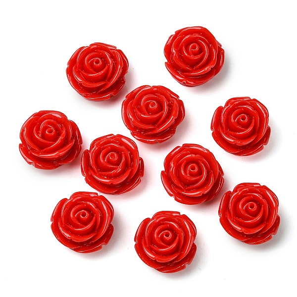 PandaHall Opaque Resin Beads, Flower, Red, 18x18.5x11mm, Hole: 1.4mm Resin Flower Red
PandaHall Opaque Resin Beads, Flower, Red, 18x18.5x11mm, Hole: 1.4mm Resin Flower Red