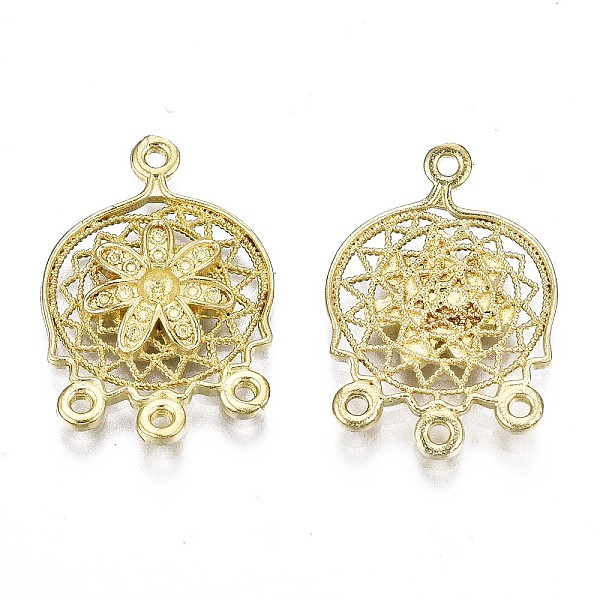 PandaHall Brass Chandelier Components Link Enamel Settings, Nickel Free, Flat Round with Flower, Raw(Unplated), 23x16x2mm, Hole: 1.2mm Brass...
PandaHall Brass Chandelier Components Link Enamel Settings, Nickel Free, Flat Round with Flower, Raw(Unplated), 23x16x2mm, Hole: 1.2mm Brass...