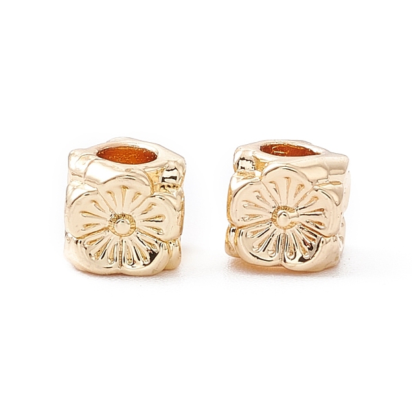 PandaHall Rack Plating Alloy Beads, Long-Lasting Plated, Cadmium Free & Lead Free, Cube with Flower, Golden, 5x5x5mm, Hole: 2.5mm Alloy...
PandaHall Rack Plating Alloy Beads, Long-Lasting Plated, Cadmium Free & Lead Free, Cube with Flower, Golden, 5x5x5mm, Hole: 2.5mm Alloy...