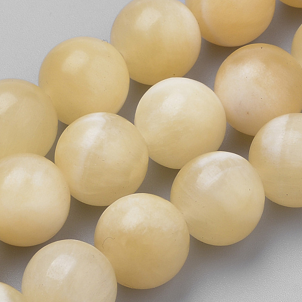PandaHall Natural Yellow Jade Beads Strands, Round, 10mm, Hole: 1mm, about 40pcs/strand, 15.7 inch Yellow Jade Round
PandaHall Natural Yellow Jade Beads Strands, Round, 10mm, Hole: 1mm, about 40pcs/strand, 15.7 inch Yellow Jade Round