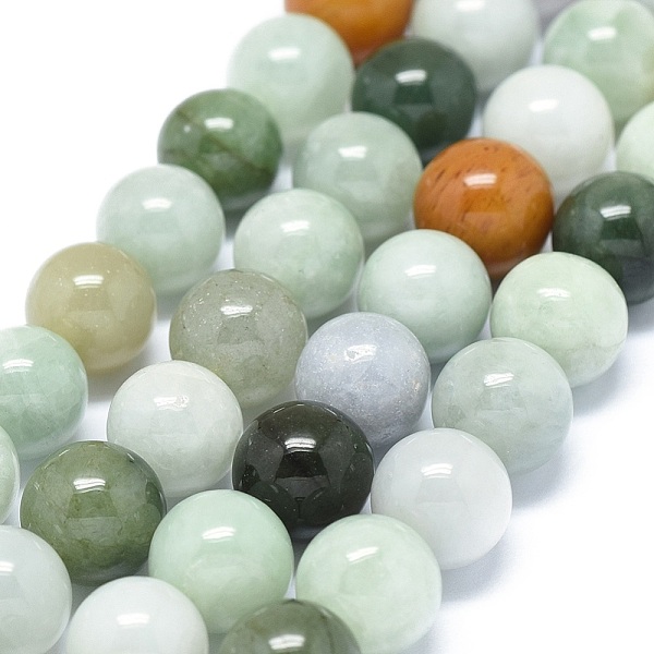 PandaHall Natural Jadeite Beads Strands, Round, 10mm, Hole: 1.5mm, about 39~41pcs/strand, 14.96 inch(38cm) Myanmar Jade Round
PandaHall Natural Jadeite Beads Strands, Round, 10mm, Hole: 1.5mm, about 39~41pcs/strand, 14.96 inch(38cm) Myanmar Jade Round