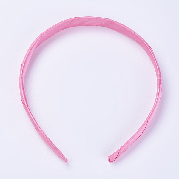 PandaHall Plastic Hair Band Findings, Covered with Polyester, Hot Pink, 110~115mm Plastic Pink
PandaHall Plastic Hair Band Findings, Covered with Polyester, Hot Pink, 110~115mm Plastic Pink