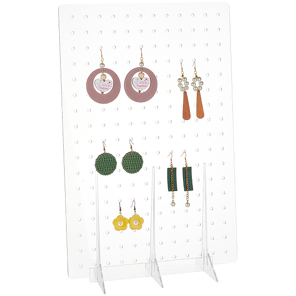 PandaHall Transparent Acrylic Slant Back Earring Display Stands, Earring Organizer Holder, Rectangle, Clear, Finish Product: 30x10.9x43cm...
PandaHall Transparent Acrylic Slant Back Earring Display Stands, Earring Organizer Holder, Rectangle, Clear, Finish Product: 30x10.9x43cm...