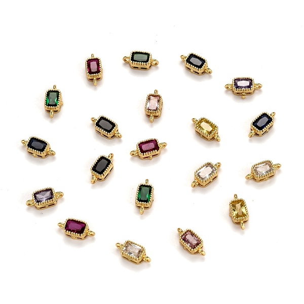 PandaHall Real 18K Gold Plated Brass Micro Pave Cubic Zirconia Links Connectors, Long-Lasting Plated, Rectangle, Mixed Color, 11.9x5.2x3.5mm..., Multicolor
PandaHall Real 18K Gold Plated Brass Micro Pave Cubic Zirconia Links Connectors, Long-Lasting Plated, Rectangle, Mixed Color, 11.9x5.2x3.5mm..., Multicolor