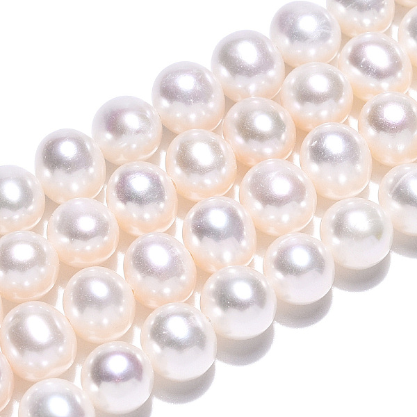 PandaHall Natural Cultured Freshwater Pearl Beads Strands, Round, Creamy White, 5.5~7mm, Hole: 0.5mm, about 60~69pcs/strand, 14.65...
PandaHall Natural Cultured Freshwater Pearl Beads Strands, Round, Creamy White, 5.5~7mm, Hole: 0.5mm, about 60~69pcs/strand, 14.65...