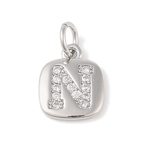 PandaHall Rack Plating Brass Micro Pave CLear Cubic Zirconia Charms, with Jump Rings, Cadmium Free & Lead Free, Long-Lasting Plated...
PandaHall Rack Plating Brass Micro Pave CLear Cubic Zirconia Charms, with Jump Rings, Cadmium Free & Lead Free, Long-Lasting Plated...