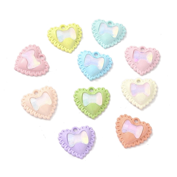 PandaHall Spray Painted Alloy Pendants, with Rhinestone, Cadmium Free & Nickel Free & Lead Free, Heart, Mixed Color, 16x17x4.5mm, Hole..., Multicolor
PandaHall Spray Painted Alloy Pendants, with Rhinestone, Cadmium Free & Nickel Free & Lead Free, Heart, Mixed Color, 16x17x4.5mm, Hole..., Multicolor