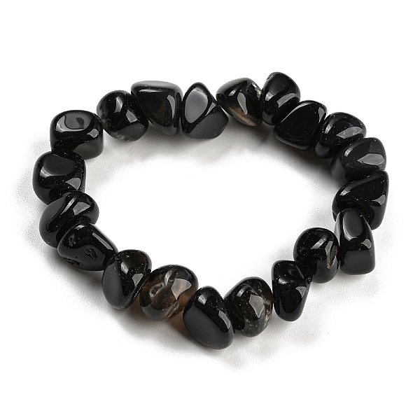 PandaHall Dyed & Heated Natural Agate Nugget Beaded Stretch Bracelets, Black, Inner Diameter: 2 inch(5.2cm) Natural Agate Nuggets Black
PandaHall Dyed & Heated Natural Agate Nugget Beaded Stretch Bracelets, Black, Inner Diameter: 2 inch(5.2cm) Natural Agate Nuggets Black