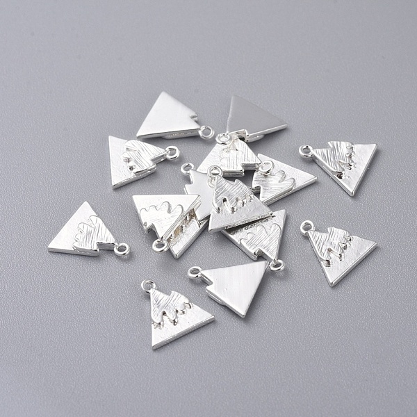PandaHall Brass Charms, Mountain, Silver Color Plated, 9.5x9x1.5mm, Hole: 1mm Brass Others
PandaHall Brass Charms, Mountain, Silver Color Plated, 9.5x9x1.5mm, Hole: 1mm Brass Others