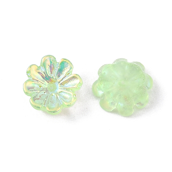 PandaHall Resin Cabochons, Nail Art Decoration Accessories, AB Color Plated, Flower, Lime Green, 7x2.5mm Resin Flower Green
PandaHall Resin Cabochons, Nail Art Decoration Accessories, AB Color Plated, Flower, Lime Green, 7x2.5mm Resin Flower Green