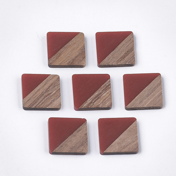 PandaHall Resin & Walnut Wood Cabochons, Square, Brown, 13.5x13.5x3mm Resin+Wood Square Brown
PandaHall Resin & Walnut Wood Cabochons, Square, Brown, 13.5x13.5x3mm Resin+Wood Square Brown