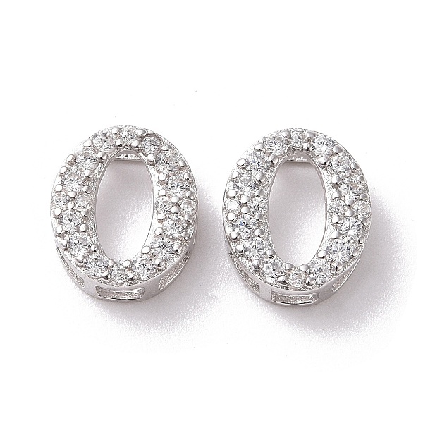 PandaHall 925 Sterling Silver Micro Pave Cubic Zirconia Beads, Real Platinum Plated, Letter O, 9x7.5x3.5mm, Hole: 2.5x1.5mm Cubic Zirconia...
PandaHall 925 Sterling Silver Micro Pave Cubic Zirconia Beads, Real Platinum Plated, Letter O, 9x7.5x3.5mm, Hole: 2.5x1.5mm Cubic Zirconia...