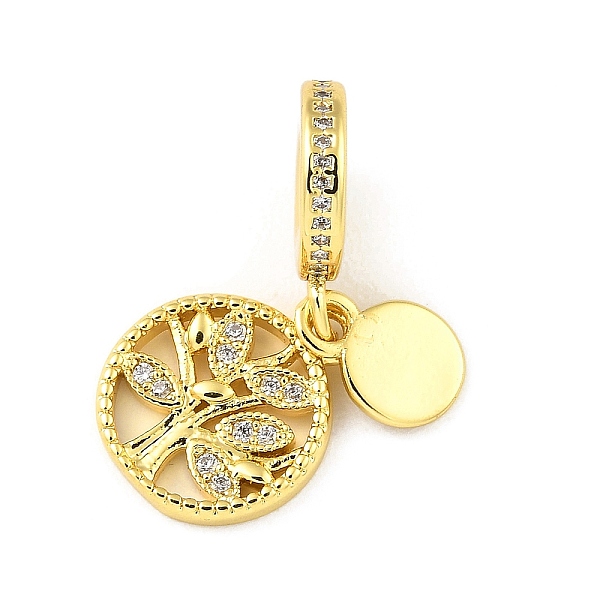PandaHall Rack Plating Brass Micro Pave Cubic Zirconia Pendant, Long-Lasting Plated, Lead Free & Cadmium Free, Flat Round with Tree, Real..., Clear
PandaHall Rack Plating Brass Micro Pave Cubic Zirconia Pendant, Long-Lasting Plated, Lead Free & Cadmium Free, Flat Round with Tree, Real..., Clear