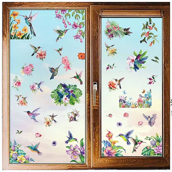 PandaHall 8 Sheets 8 Styles PVC Waterproof Wall Stickers, Self-Adhesive Decals, for Window or Stairway Home Decoration, Rectangle, Flower...
PandaHall 8 Sheets 8 Styles PVC Waterproof Wall Stickers, Self-Adhesive Decals, for Window or Stairway Home Decoration, Rectangle, Flower...