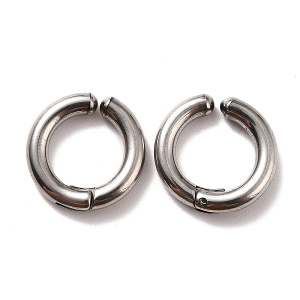PandaHall 304 Stainless Steel Clip-on Earrings, Hypoallergenic Earrings, Ring, Stainless Steel Color, 16x3mm 304 Stainless Steel
PandaHall 304 Stainless Steel Clip-on Earrings, Hypoallergenic Earrings, Ring, Stainless Steel Color, 16x3mm 304 Stainless Steel
