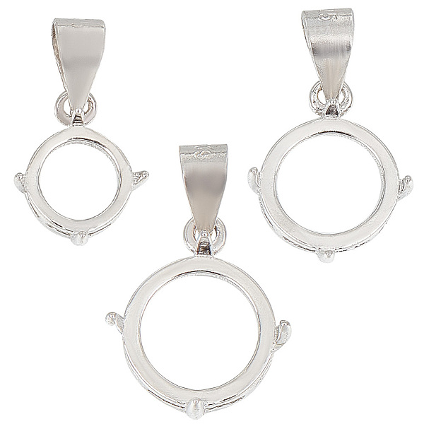 PandaHall GOMAKERER 3Pcs 3 Styles Rhodium Plated 925 Sterling Silver Open Back Bezel Pendant Cabochon Settings, Basket Pendant Setting with...
PandaHall GOMAKERER 3Pcs 3 Styles Rhodium Plated 925 Sterling Silver Open Back Bezel Pendant Cabochon Settings, Basket Pendant Setting with...
