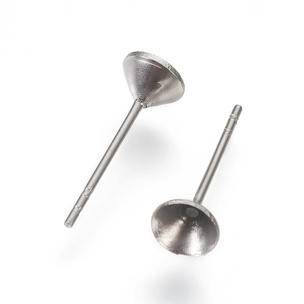 PandaHall 304 Stainless Steel Post Stud Earring Settings, for Pointed Back Xilion Rivoli Rhinestone, Stainless Steel Color, Fit For: 5mm...
PandaHall 304 Stainless Steel Post Stud Earring Settings, for Pointed Back Xilion Rivoli Rhinestone, Stainless Steel Color, Fit For: 5mm...