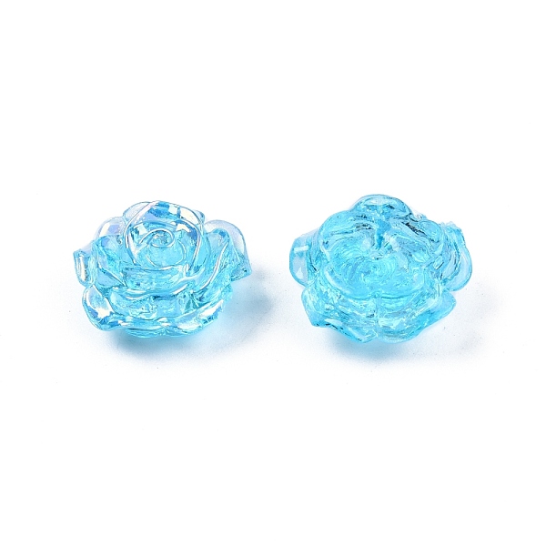 PandaHall Transparent ABS Plastic Beads, Half Drilled, Flower, Cyan, 15x16x6.5mm, Hole: 1.2mm ABS Plastic Flower Cyan
PandaHall Transparent ABS Plastic Beads, Half Drilled, Flower, Cyan, 15x16x6.5mm, Hole: 1.2mm ABS Plastic Flower Cyan