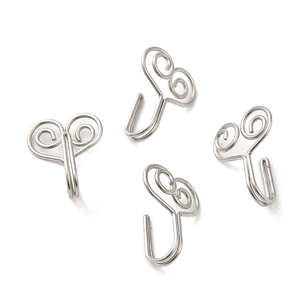 PandaHall 316 Surgical Stainless Steel Clip on Nose Rings, Nose Cuff Non Piercing Jewelry, Stainless Steel Color, 17x13x7mm 316 Surgical...
PandaHall 316 Surgical Stainless Steel Clip on Nose Rings, Nose Cuff Non Piercing Jewelry, Stainless Steel Color, 17x13x7mm 316 Surgical...