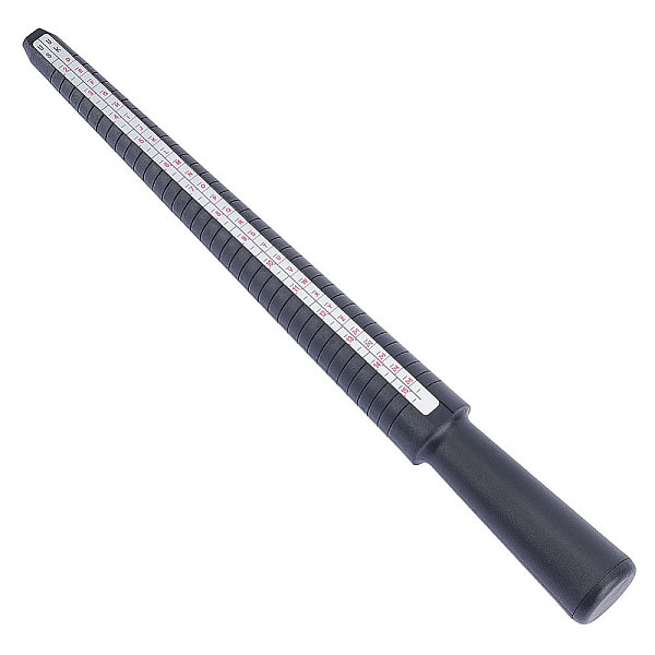PandaHall UNICRAFTALE 26.1x2.5cm Ring Mandrel Plastic Ring Sizer Mandrel US/UK Ring Size Measuring Tool Jewelry Ring Sizer Rod Finger Ring..., Black
PandaHall UNICRAFTALE 26.1x2.5cm Ring Mandrel Plastic Ring Sizer Mandrel US/UK Ring Size Measuring Tool Jewelry Ring Sizer Rod Finger Ring..., Black