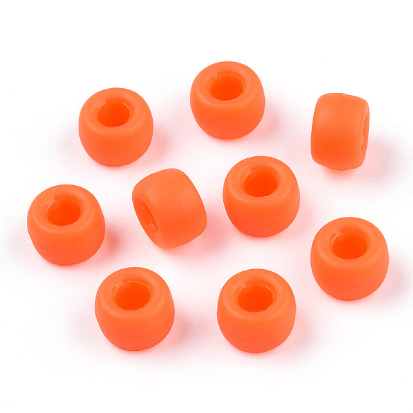 PandaHall Opaque Plastic Beads, Frosted, Barrel, Coral, 9x6mm, Hole: 3.8mm, about 1900pcs/500g Plastic Barrel Red
PandaHall Opaque Plastic Beads, Frosted, Barrel, Coral, 9x6mm, Hole: 3.8mm, about 1900pcs/500g Plastic Barrel Red