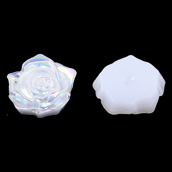 PandaHall Opaque ABS Plastic Cabochons, AB Color Plated, Rose, White, 18x17x6.5mm ABS Plastic Flower White
PandaHall Opaque ABS Plastic Cabochons, AB Color Plated, Rose, White, 18x17x6.5mm ABS Plastic Flower White