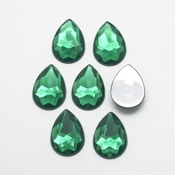 PandaHall Acrylic Rhinestone Flat Back Cabochons, Faceted, Bottom Silver Plated, teardrop, Dark Green, 14x10x3.5mm Acrylic Rhinestone...
PandaHall Acrylic Rhinestone Flat Back Cabochons, Faceted, Bottom Silver Plated, teardrop, Dark Green, 14x10x3.5mm Acrylic Rhinestone...