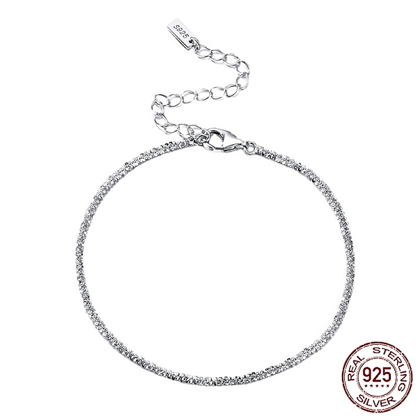 PandaHall Rhodium Plated 925 Sterling Silver Spike Link Bracelets, with S925 Stamp, Platinum, 6-1/2 inch(16.5cm) Sterling Silver
PandaHall Rhodium Plated 925 Sterling Silver Spike Link Bracelets, with S925 Stamp, Platinum, 6-1/2 inch(16.5cm) Sterling Silver