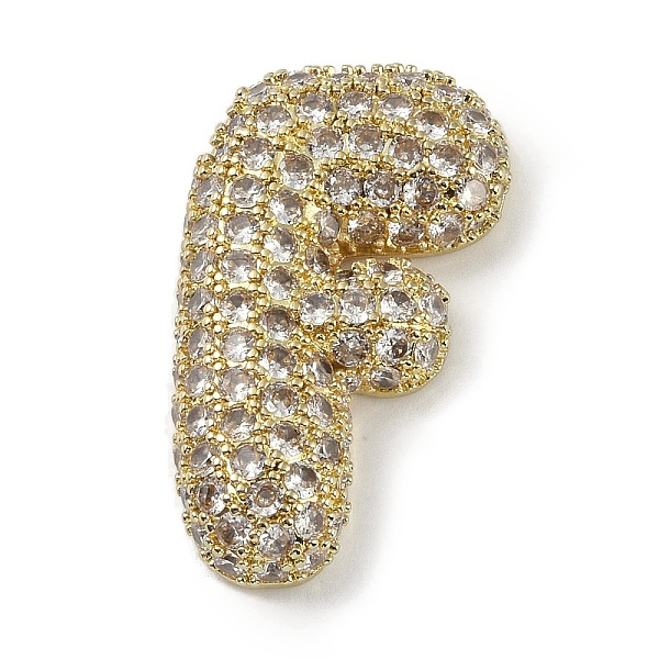 PandaHall Rack Plating Brass Micro Pave Clear Cubic Zirconia Pendants, Long-Lasting Plated, Real 18K Gold Plated, Letter F, 29.5x18x6mm...
PandaHall Rack Plating Brass Micro Pave Clear Cubic Zirconia Pendants, Long-Lasting Plated, Real 18K Gold Plated, Letter F, 29.5x18x6mm...