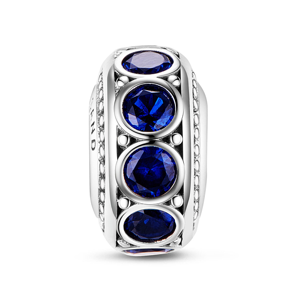 PandaHall TINYSAND 925 Sterling Silver Royal Blue Legend Cubic Zirconia European Beads, Rondelle, Royal Blue, 12.1x6.64x12.04mm, Hole...
PandaHall TINYSAND 925 Sterling Silver Royal Blue Legend Cubic Zirconia European Beads, Rondelle, Royal Blue, 12.1x6.64x12.04mm, Hole...