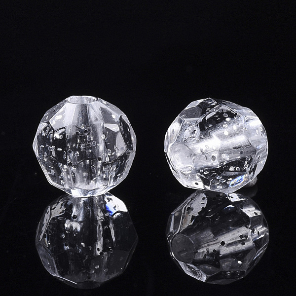 PandaHall Transparent Acrylic Beads, Glitter Beads, Faceted, Round, Clear, 6mm, Hole: 1.5mm, about 4800pcs/500g Acrylic Round Clear
PandaHall Transparent Acrylic Beads, Glitter Beads, Faceted, Round, Clear, 6mm, Hole: 1.5mm, about 4800pcs/500g Acrylic Round Clear