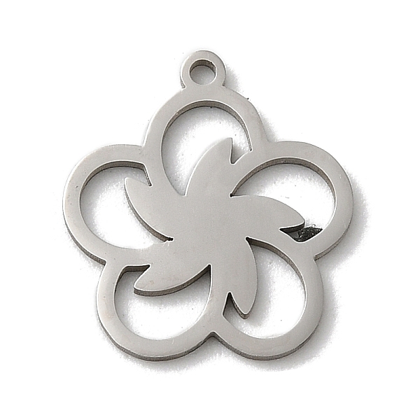 PandaHall 201 Stainless Steel Pendants, Laser Cut, Stainless Steel Color, Flower Charm, 15x13x1mm, Hole: 1mm 201 Stainless Steel Flower
PandaHall 201 Stainless Steel Pendants, Laser Cut, Stainless Steel Color, Flower Charm, 15x13x1mm, Hole: 1mm 201 Stainless Steel Flower