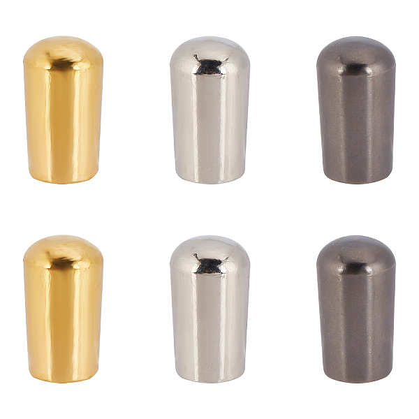 PandaHall SUPERFINDINGS 6Pcs 6 Colors Brass LP Guitar 3 Way Toggle Switch Tip 14x8mm Pickup Switch Knob Metal Guitar Switch Tip for LP...
PandaHall SUPERFINDINGS 6Pcs 6 Colors Brass LP Guitar 3 Way Toggle Switch Tip 14x8mm Pickup Switch Knob Metal Guitar Switch Tip for LP...