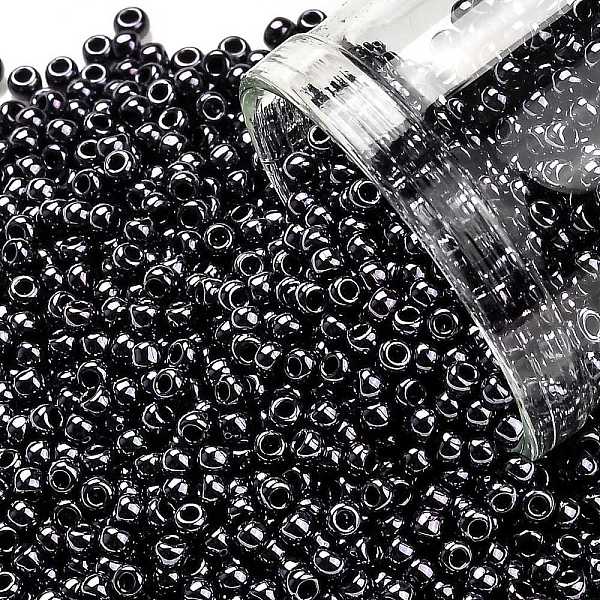 PandaHall TOHO Round Seed Beads, Japanese Seed Beads, (90) Metallic Amethyst Gun Metal, 11/0, 2.2mm, Hole: 0.8mm, about 5555pcs/50g Glass..., Purple
PandaHall TOHO Round Seed Beads, Japanese Seed Beads, (90) Metallic Amethyst Gun Metal, 11/0, 2.2mm, Hole: 0.8mm, about 5555pcs/50g Glass..., Purple