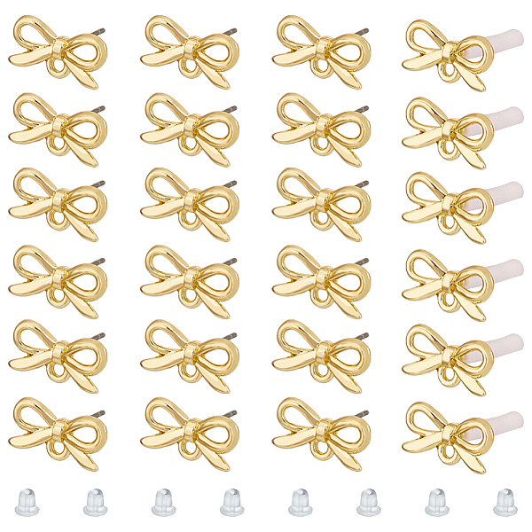 PandaHall SUPERFINDINGS 40Pcs Bowknot Stud Earrings Alloy Stud Earring Findings Earring Posts Stud Earrings with 80Pcs Plastic Ear Nuts for...
PandaHall SUPERFINDINGS 40Pcs Bowknot Stud Earrings Alloy Stud Earring Findings Earring Posts Stud Earrings with 80Pcs Plastic Ear Nuts for...