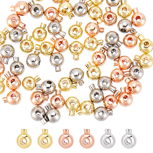 PandaHall ARRICRAFT 60Pcs 3 Colors Brass Crimp Beads, Long-Lasting Plated, Round, Mixed Color, 4.5x3.5x3mm, Hole: 0.8mm, 20pcs/color Brass...
PandaHall ARRICRAFT 60Pcs 3 Colors Brass Crimp Beads, Long-Lasting Plated, Round, Mixed Color, 4.5x3.5x3mm, Hole: 0.8mm, 20pcs/color Brass...