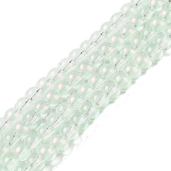 PandaHall Glass Bead Strands, with Glitter Powder, Round, Aquamarine, 6x5.5mm, Hole: 1mm, about 142pcs/strand, 29.92''(76cm) Glass Round..., Green
PandaHall Glass Bead Strands, with Glitter Powder, Round, Aquamarine, 6x5.5mm, Hole: 1mm, about 142pcs/strand, 29.92''(76cm) Glass Round..., Green