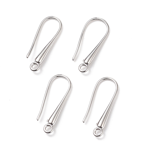 PandaHall Eco-Friendly Brass Earring Hooks, Ear Wire, Cadmium Free & Nickel Free & Lead Free, Platinum, 21x9x2.3~2.8mm, Hole: 1.5mm, 20...
PandaHall Eco-Friendly Brass Earring Hooks, Ear Wire, Cadmium Free & Nickel Free & Lead Free, Platinum, 21x9x2.3~2.8mm, Hole: 1.5mm, 20...